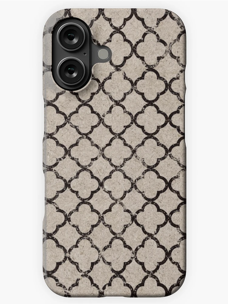 Thumbnail 1 of 4, iPhone Case, Vintage Grid Pattern designed and sold by PatternSquare.