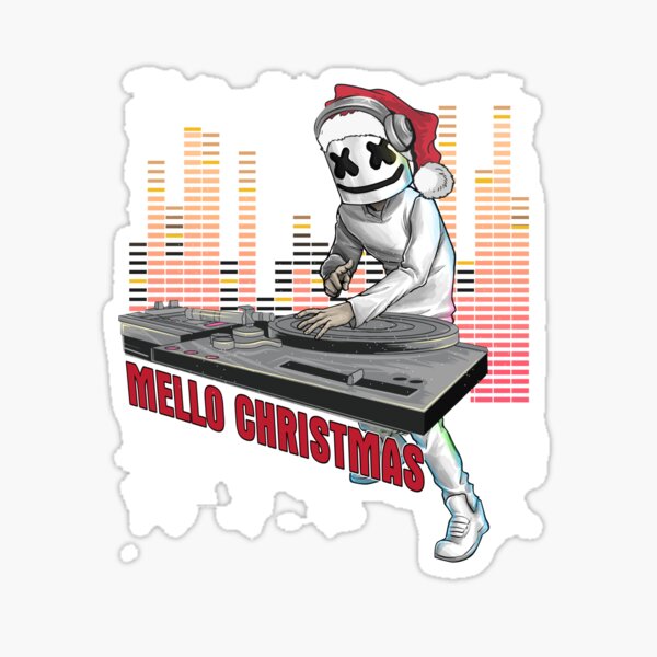 Dj Marshmallow Stickers | Redbubble