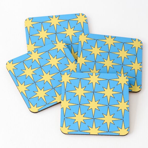 Item preview, Yellow Stars (On Blue) designed and sold by JazzPWall.