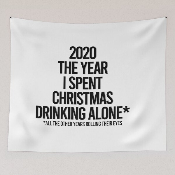 Item preview, Drinking Alone designed and sold by Color Me F*@k!ng Happy.