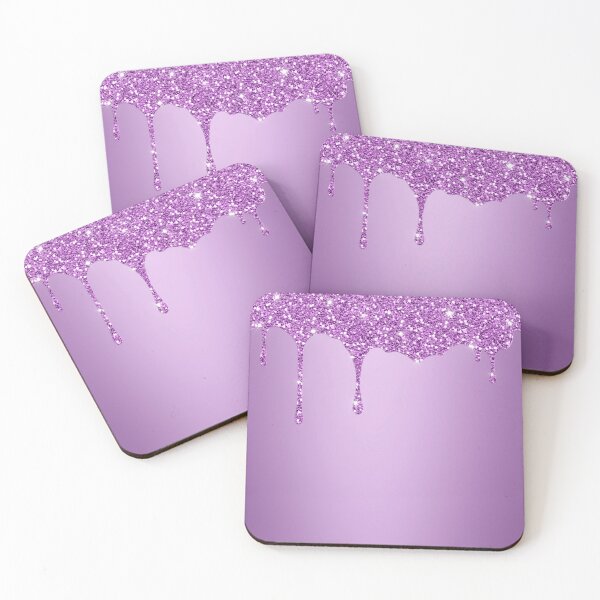 Item preview, Purple Dripping Glitter designed and sold by WOW TeesAndThings.