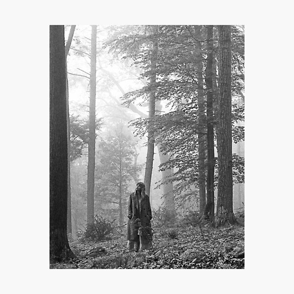 with trees funny black Photographic Print