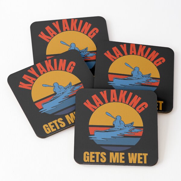 Item preview, kayaking gets me wet designed and sold by Apoorv Choudhary.