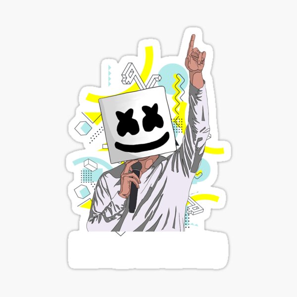 Marshmello Fortnite Printable
