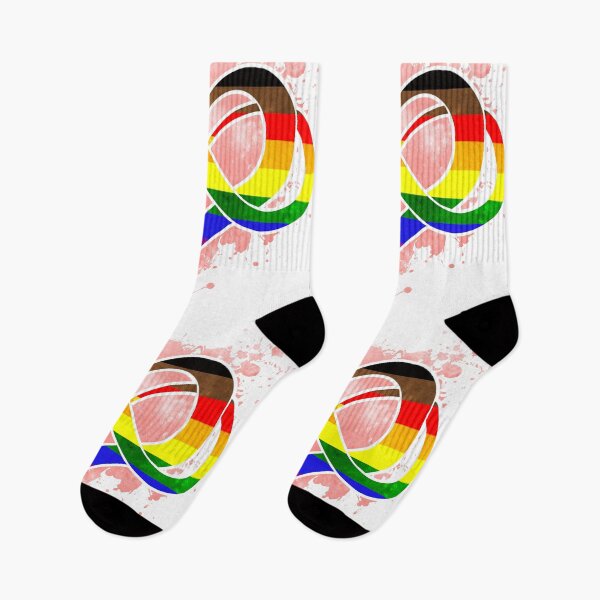 Item preview, Rainbow inclusive flag - Poly heart - LGBT symbol designed and sold by zachholmbergart.