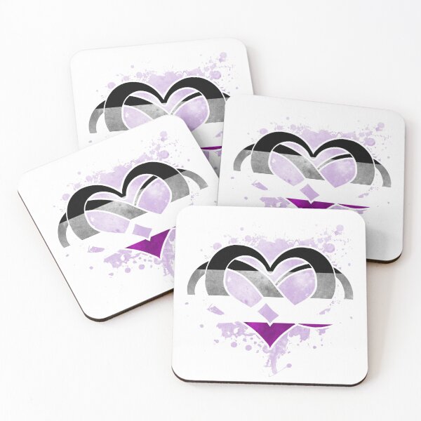 Item preview, Ace flag - Poly heart - LGBT symbol designed and sold by zachholmbergart.