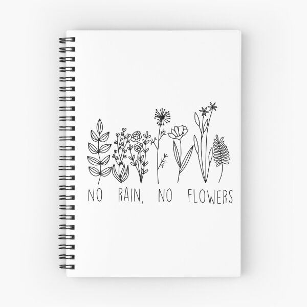 Item preview, No rain, no flowers designed and sold by Doctor Michaela.