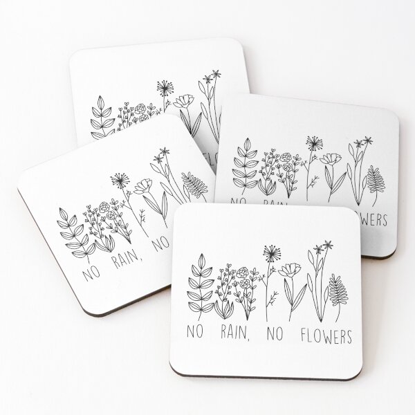 Item preview, No rain, no flowers designed and sold by Doctor Michaela.