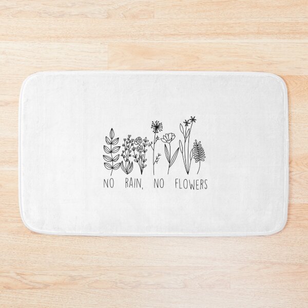 Item preview, No rain, no flowers designed and sold by Doctor Michaela.
