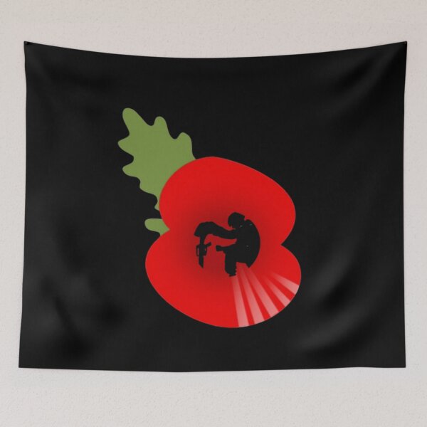 Item preview, Remembrance Day Poppy Design designed and sold by FLUMPYFINGERS.