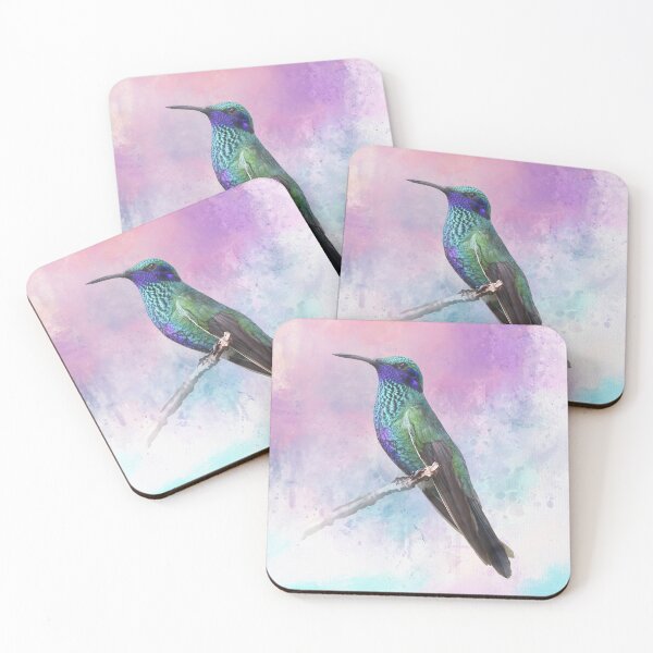 Item preview, Iridescent Green Violetear Hummingbird designed and sold by Elisabeth Lucas.