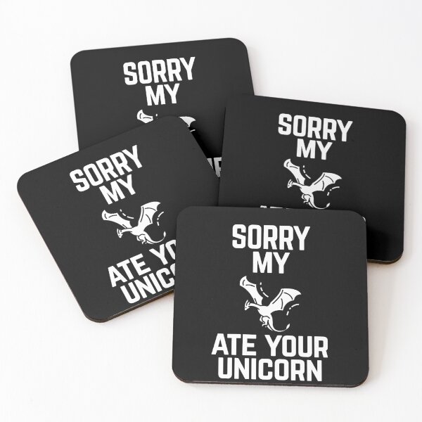 Item preview, Lo siento, mi dragón comió a tu unicornio designed and sold by Albatrozz.