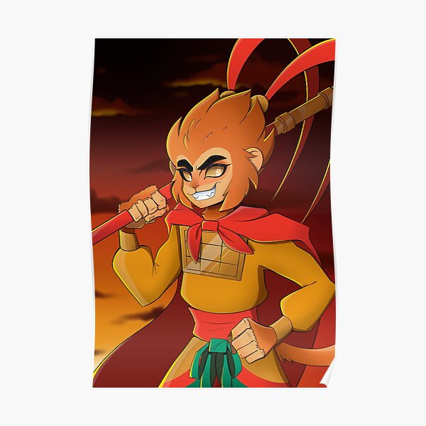 Sun Wukong Posters Redbubble