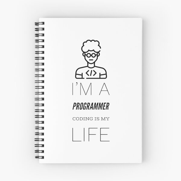 Item preview, I'm A Programmer Coding Is My Life (black) designed and sold by Stornu2Ruedas.