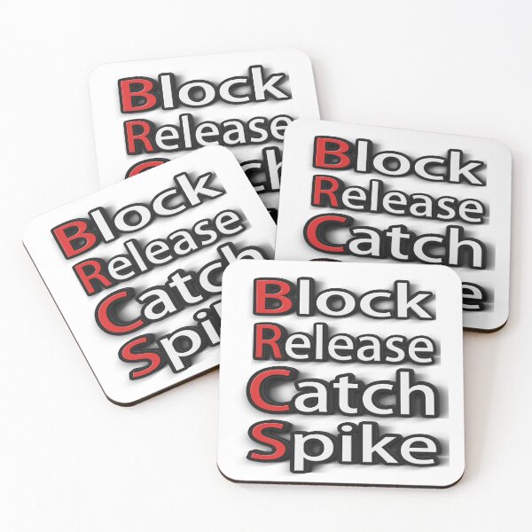 Item preview, Block Release Catch Spike Meaning 2 designed and sold by diab diab.