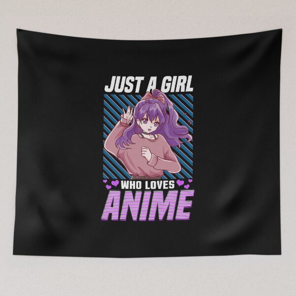 Artikelvorschau, Süß & lustig Nur ein Mädchen, das Anime liebt entworfen und verkauft von perfectpresents.