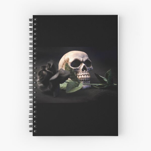 Item preview, Skull with rose designed and sold by Denis Charmot.