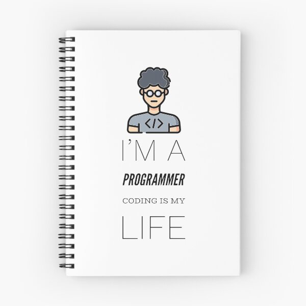 Item preview, I'm A Programmer Coding Is My Life (color black) designed and sold by Stornu2Ruedas.