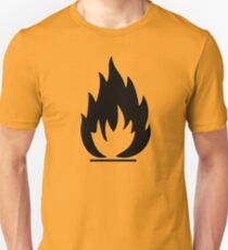 Flammable Unisex T-Shirt