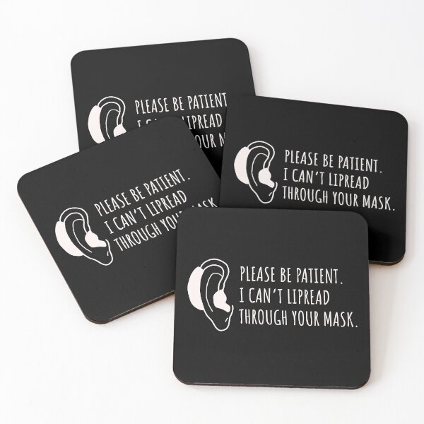 Item preview, Hard of hearing I can’t lipread through your mask designed and sold by JokeGysen.