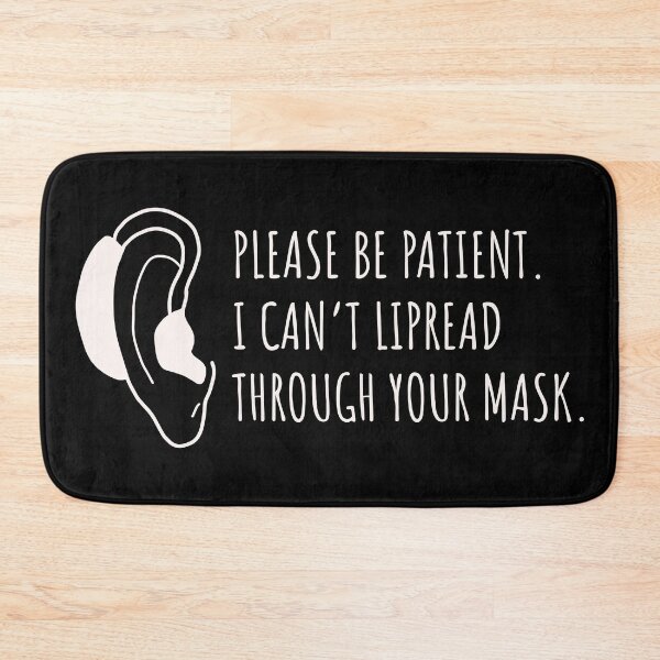 Item preview, Hard of hearing I can’t lipread through your mask designed and sold by JokeGysen.