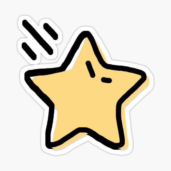 Shooting Star Sticker