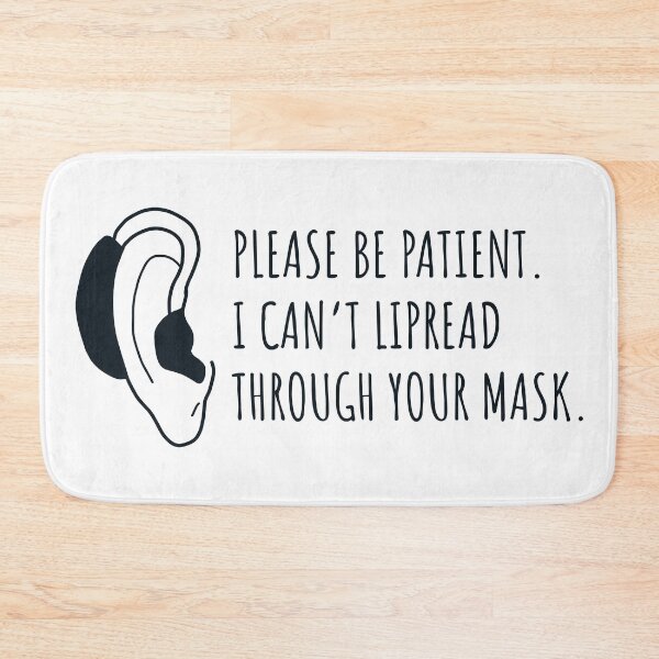 Item preview, Hard of hearing I can’t lipread through your mask designed and sold by JokeGysen.