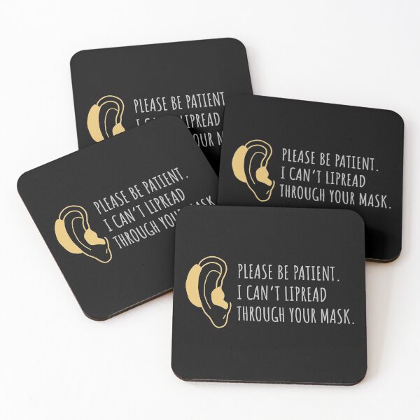 Item preview, Hearing impaired I can’t lipread through your mask designed and sold by JokeGysen.