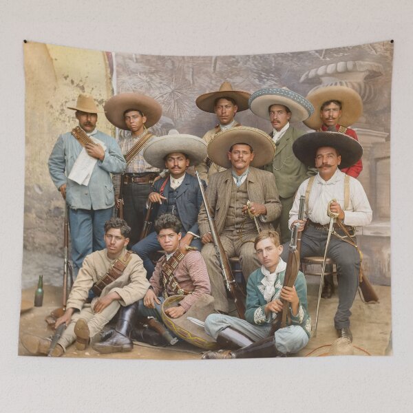 Item preview, Mexican Revolutionary soldiers in ca 1911 designed and sold by Sanna Dullaway.