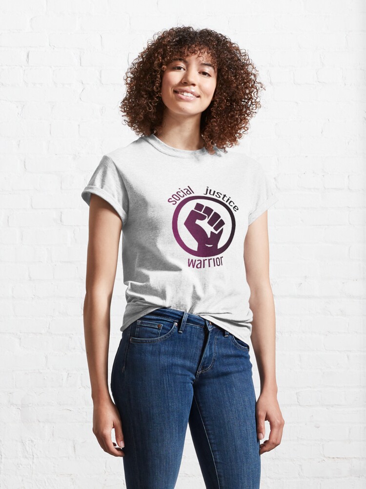 Alternate view of Social justice warrior Classic T-Shirt