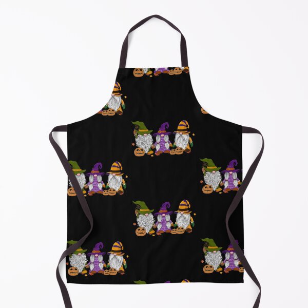 Item preview, Funny Gnomes Witch Horror Halloween Retro Shirt Scary Pumpkin Gnome Thanksgiving T Shirt designed and sold by tuanitus.
