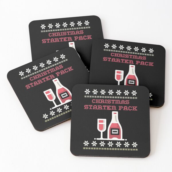 Item preview, Christmas wine starter pack designed and sold by PunchText designs.