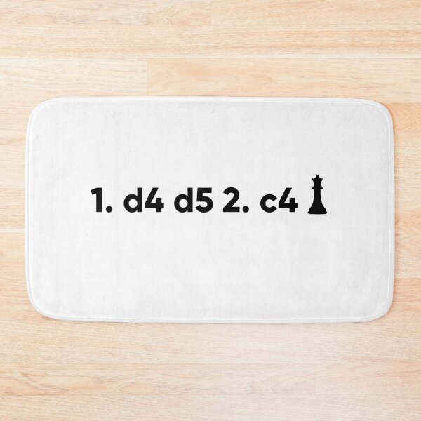 Item preview, The Queen's Gambit - d4, d5, c4 designed and sold by srturk.