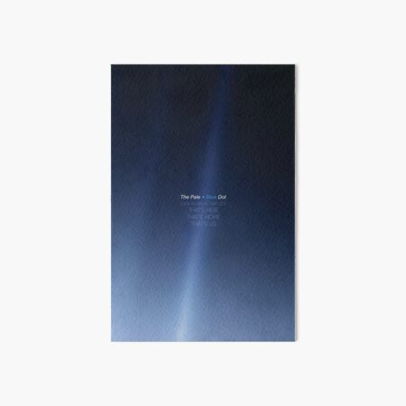 Carl Sagan Pale Blue Dot - revisited 2020, minimal-design Posters &  Prints Art Print for Sale by artColourized