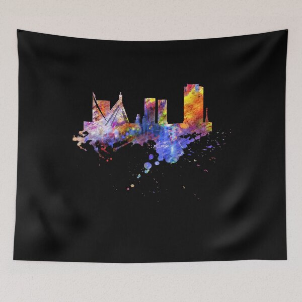 Item preview, Riga Skyline Latvia Latvian Capital designed and sold by DerNerd.