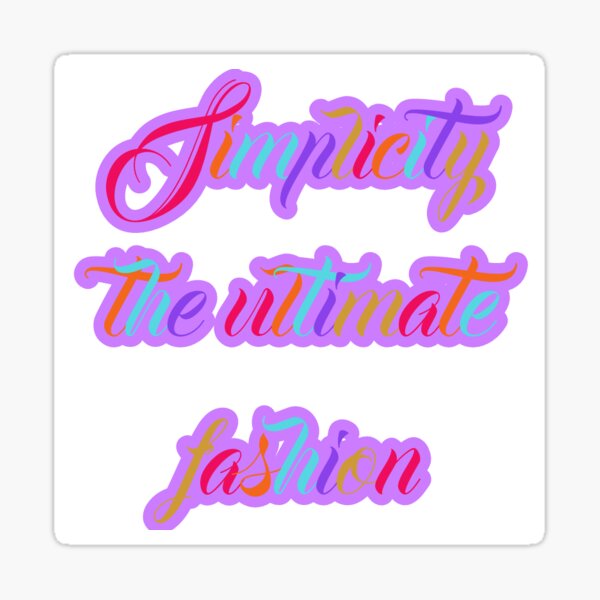 "Cursive writing" Sticker for Sale by 8965365 Redbubble