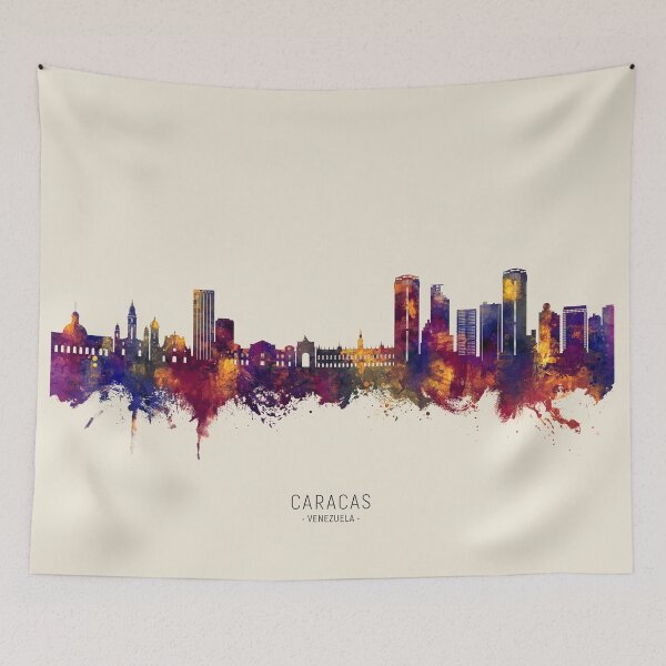 Item preview, Caracas Venezuela Skyline designed and sold by ArtPrints.