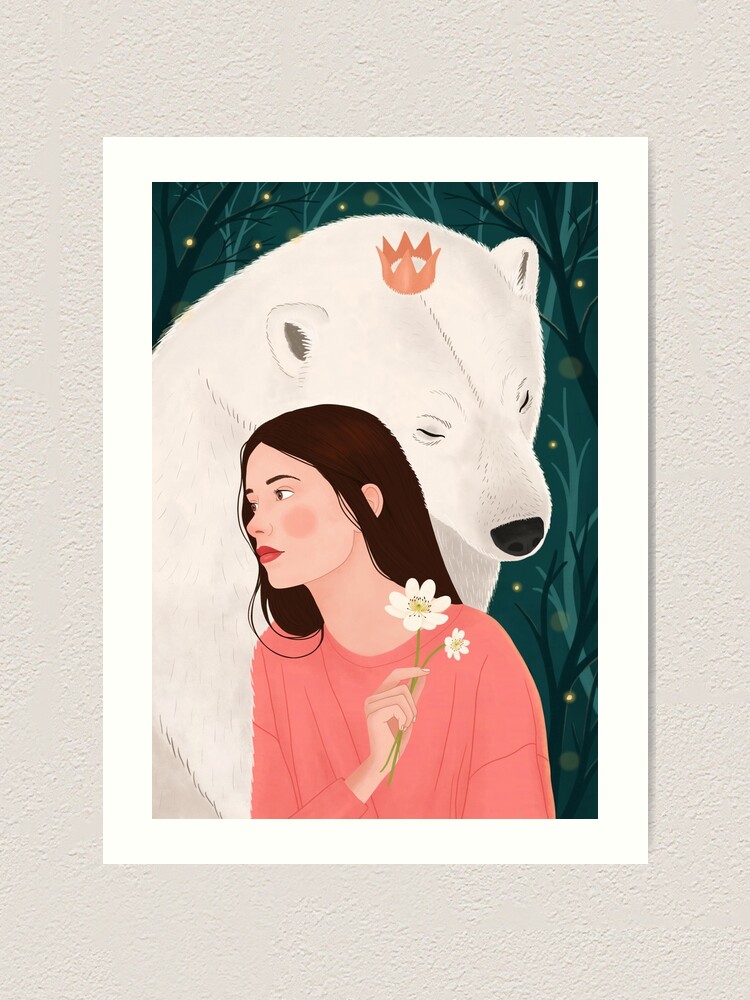 Alternate view of Polar Bear Art Print
