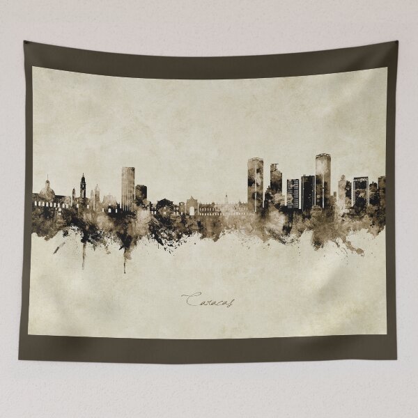 Item preview, Caracas Venezuela Skyline designed and sold by ArtPrints.