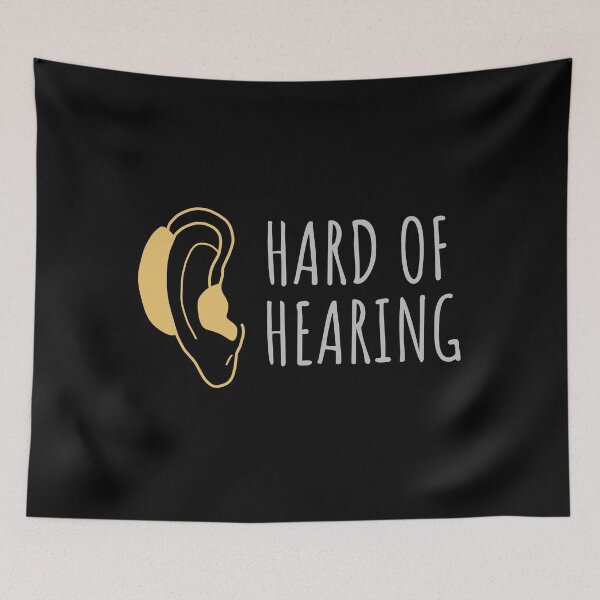 Item preview, Hearing impaired hard of hearing designed and sold by JokeGysen.