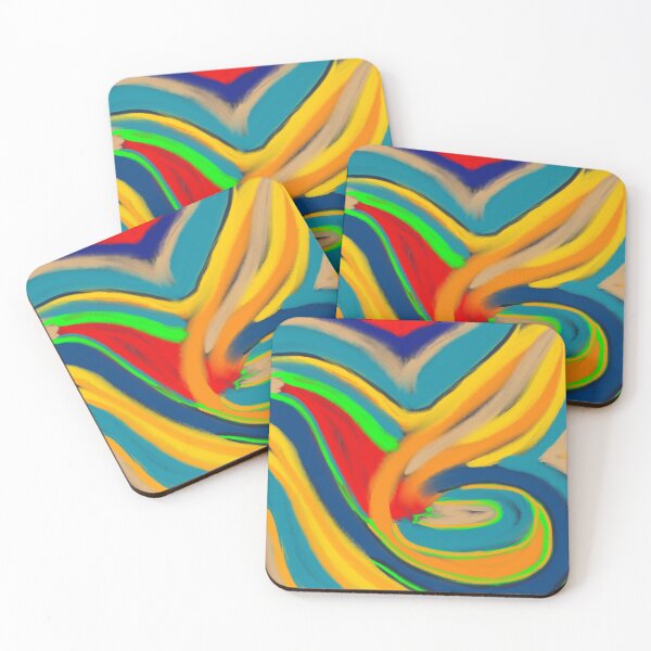 Item preview, Cool Art colour brush strokes concept designed and sold by cmartmen.