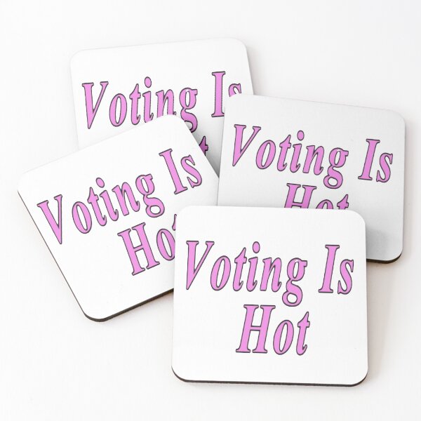 Item preview, voting is hot pink designed and sold by NancyArtDesigns.