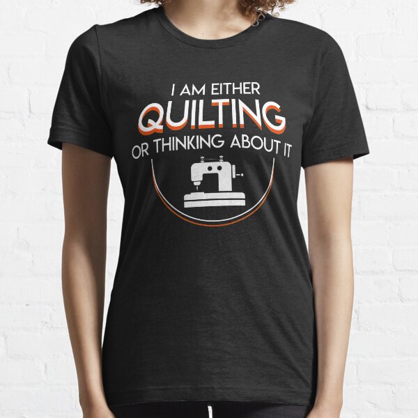 Item preview, I Am Either Quilting Thinking About It designed and sold by Charles Brian.