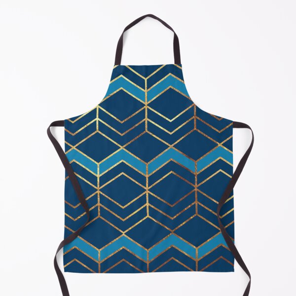 Item preview, Blue and Gold Arrows Pattern designed and sold by MA DESIGNS.