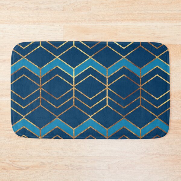 Item preview, Blue and Gold Arrows Pattern designed and sold by MA DESIGNS.