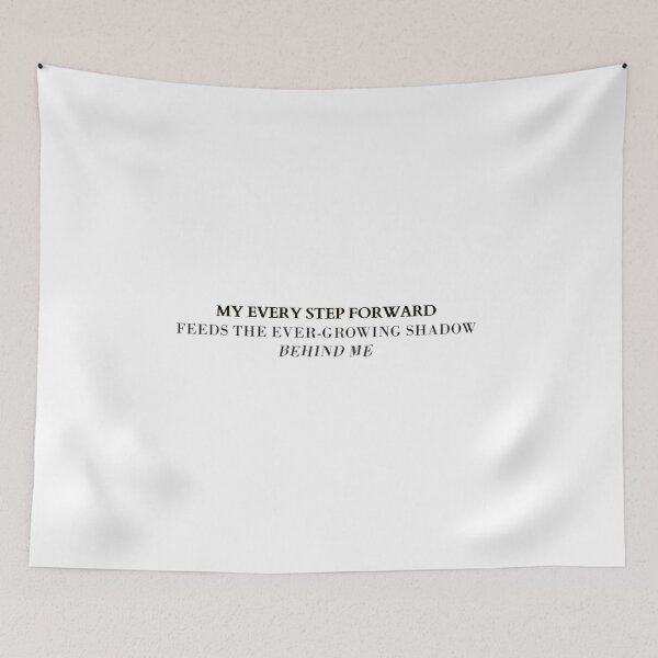 Item preview, Ever-growing shadow - ON inspired print (black text) designed and sold by AlexiaArts.