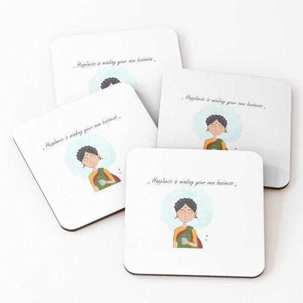 Item preview, Happiness is minding your own business designed and sold by Shikhadaga.