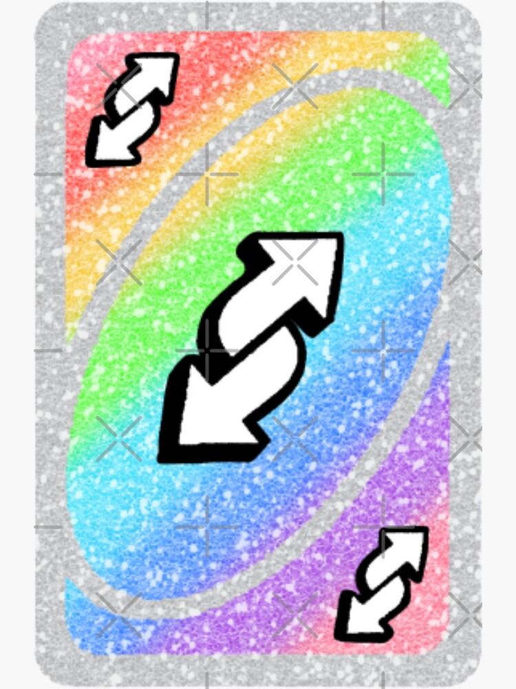 UNO reverse heart card | Sticker