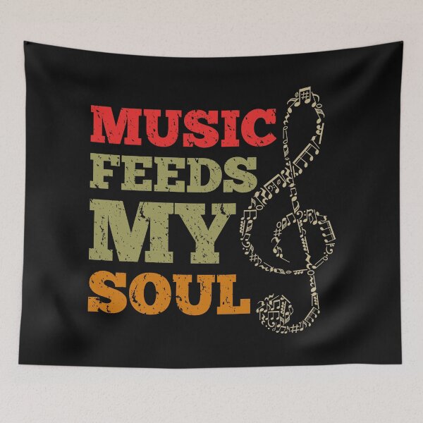 Item preview, Music Feeds My Soul designed and sold by Yernarb.