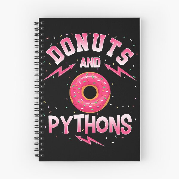Item preview, Donuts And PYTHONS T-Shirt Doughnut PYTHON T-Shirt designed and sold by EliseJenkins.